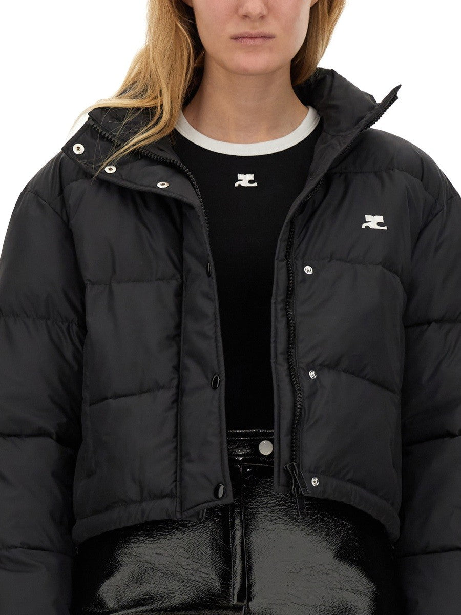 DOWN JACKET WITH LOGO 4