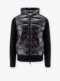 Down Jacket with virgin wool inserts