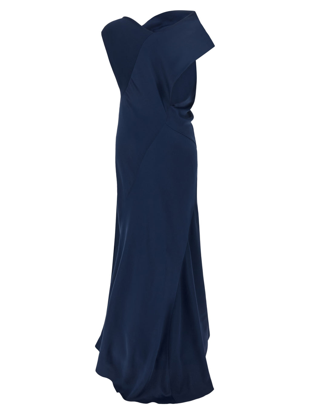 Draped asymmetrical dress 2