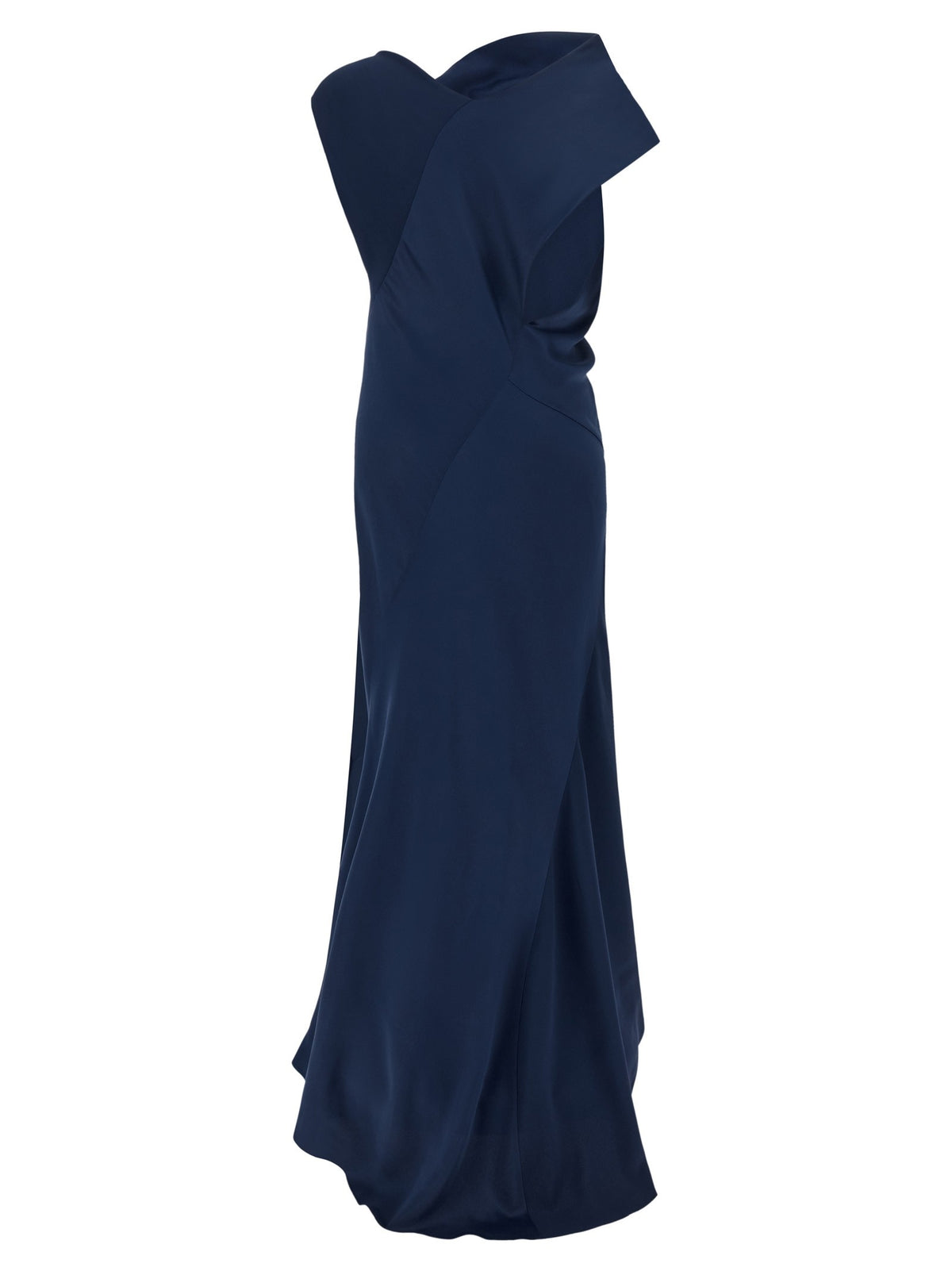 Draped asymmetrical dress 2
