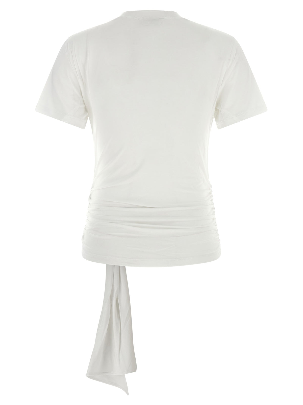 Draped detail T-shirt 2