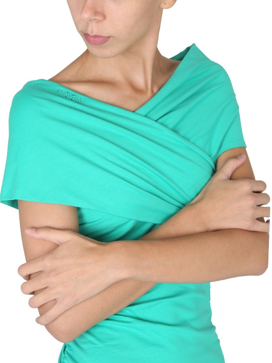 DRAPED DRESS 4