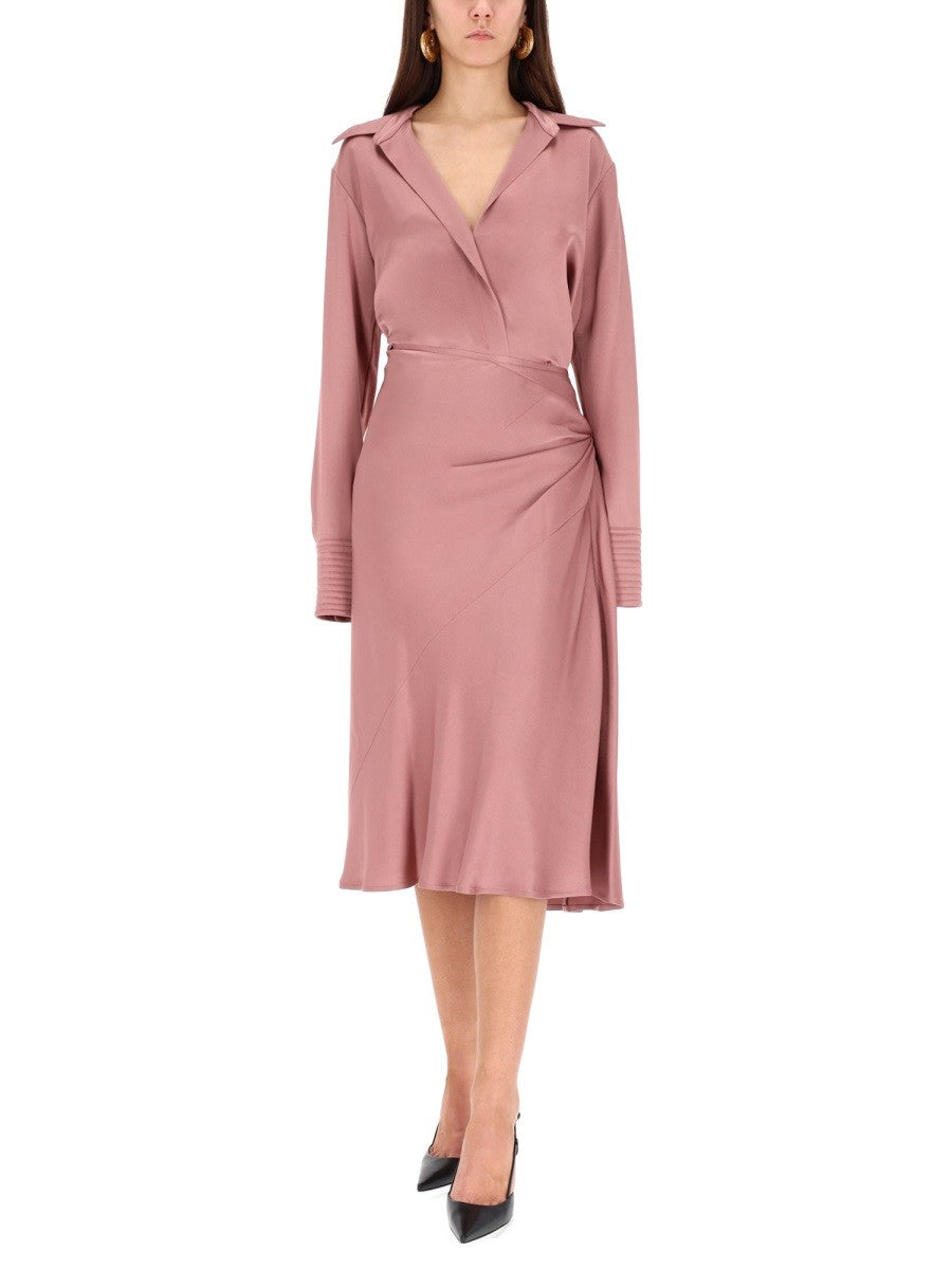 DRAPED MIDI SKIRT 2