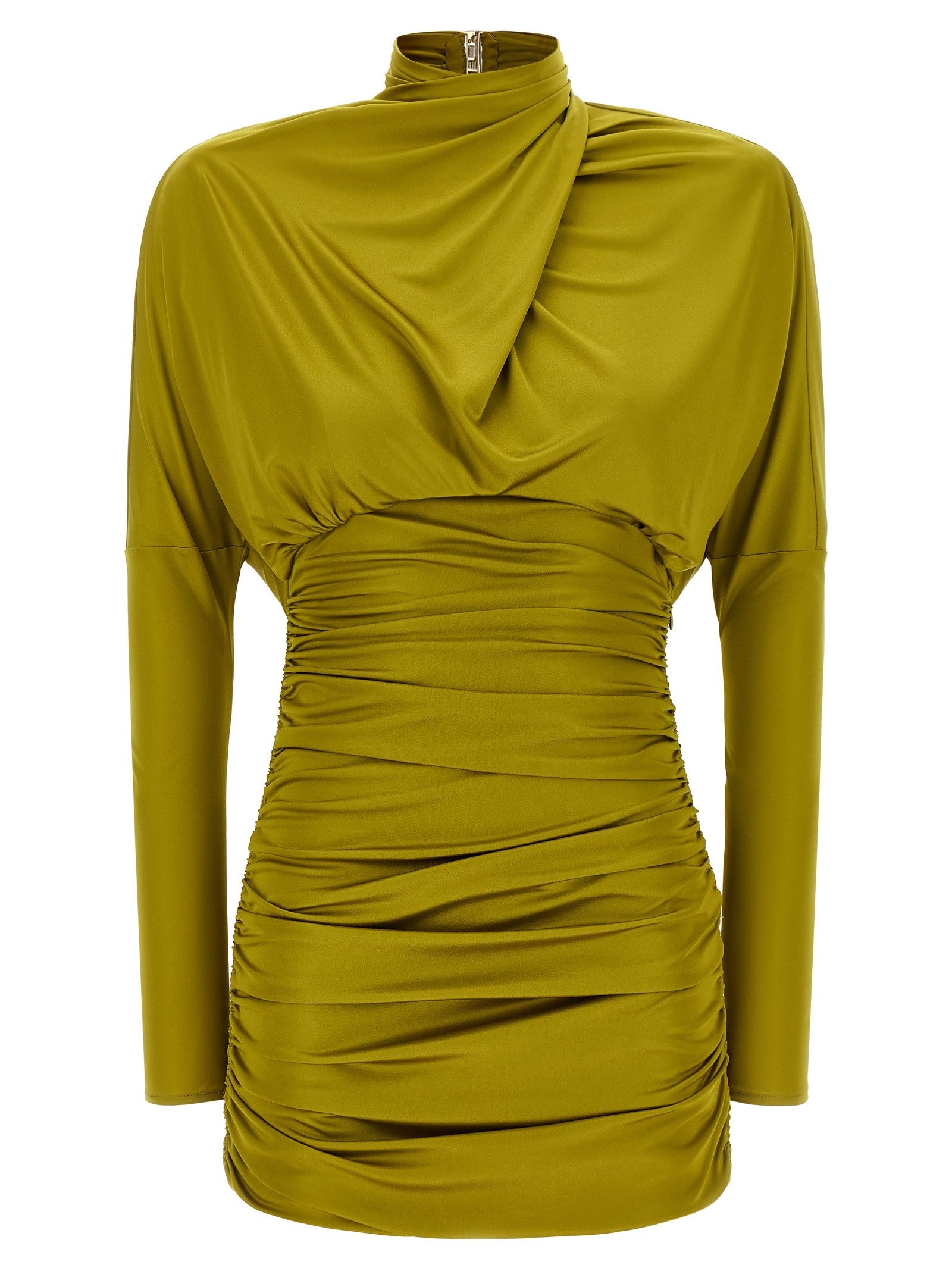 Draped mini dress