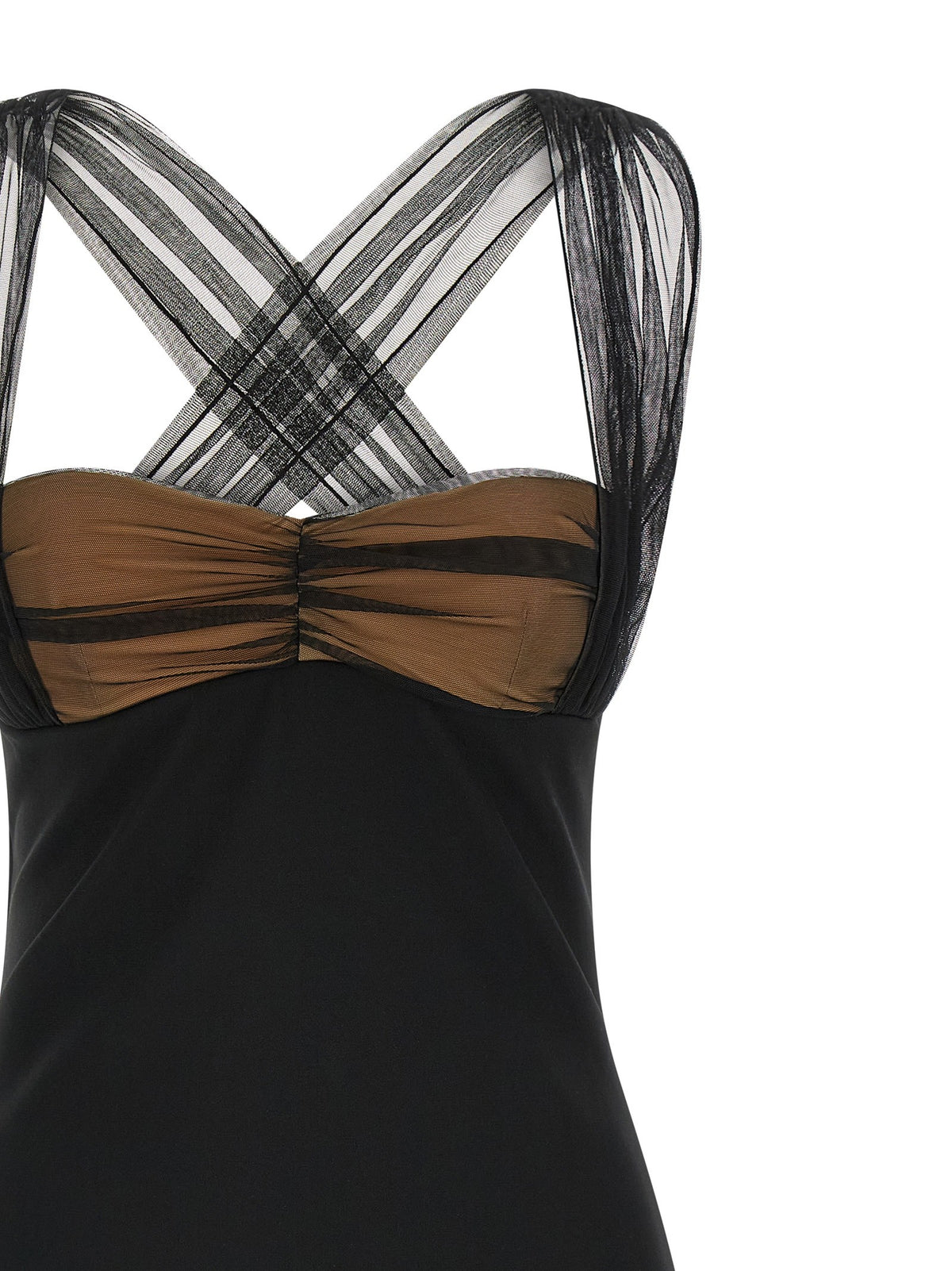 'Draped Padded Cup Mini' dress 3
