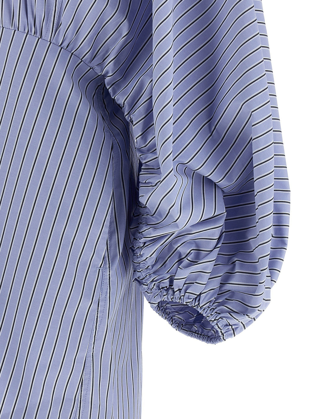 'Drawstring Stripe Mini' dress 4