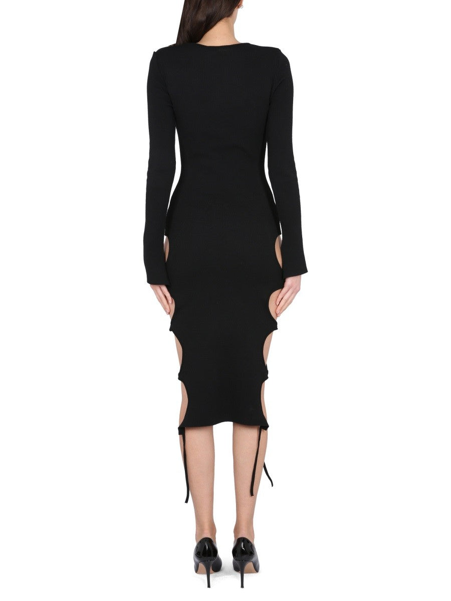 DRESS WITH CUT-OUT DETAILS 3