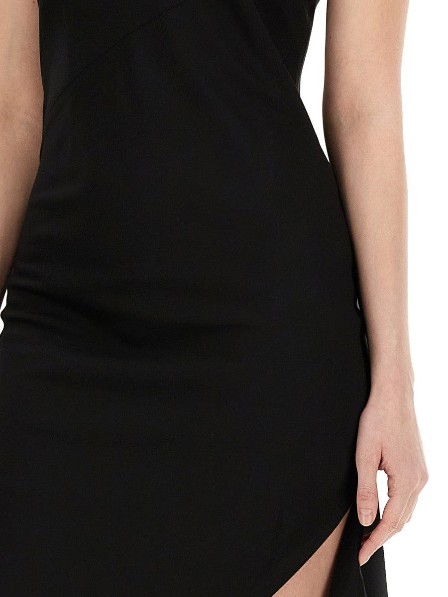 DRESS WITH SCARF HEM 4