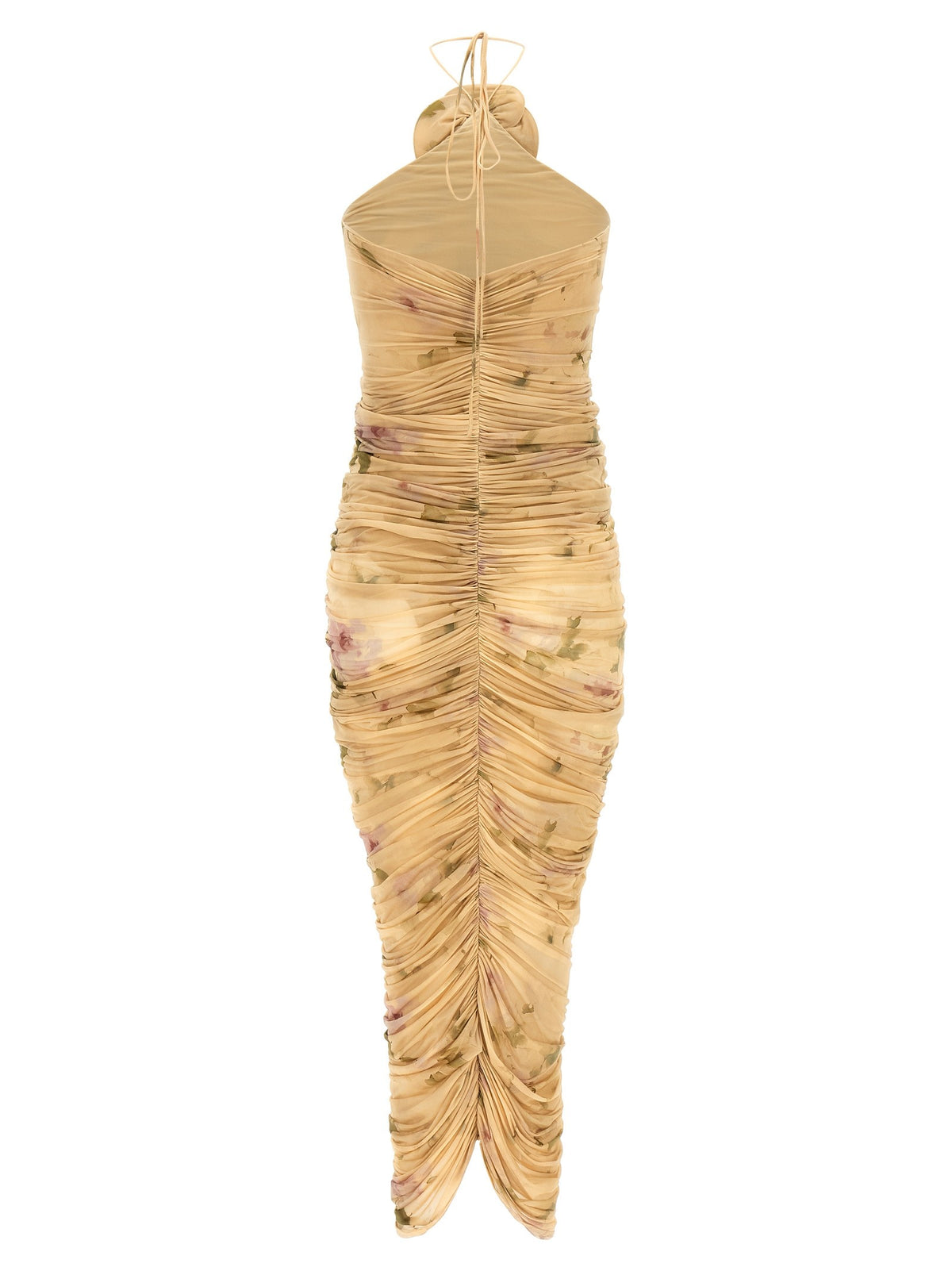 'DRESS37' dress with 3D floral detail 2