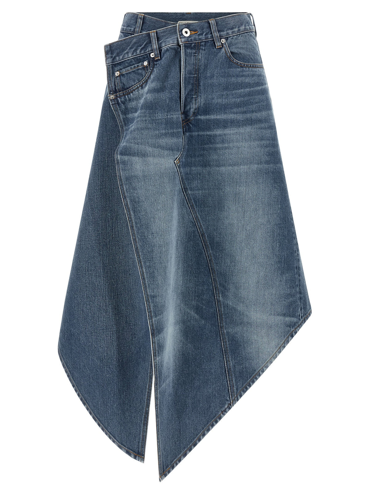 'Drop Front' skirt