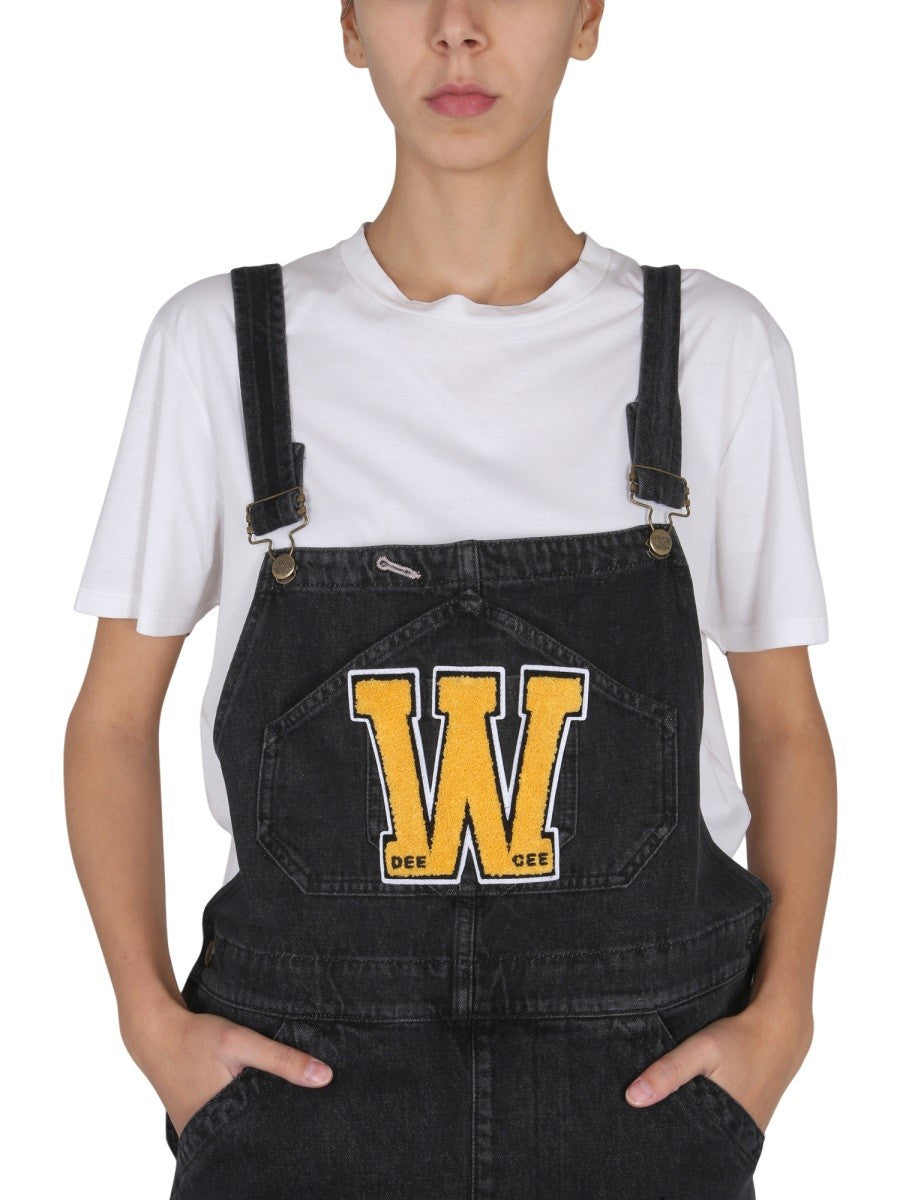 DUNGAREES WITH LOGO 4