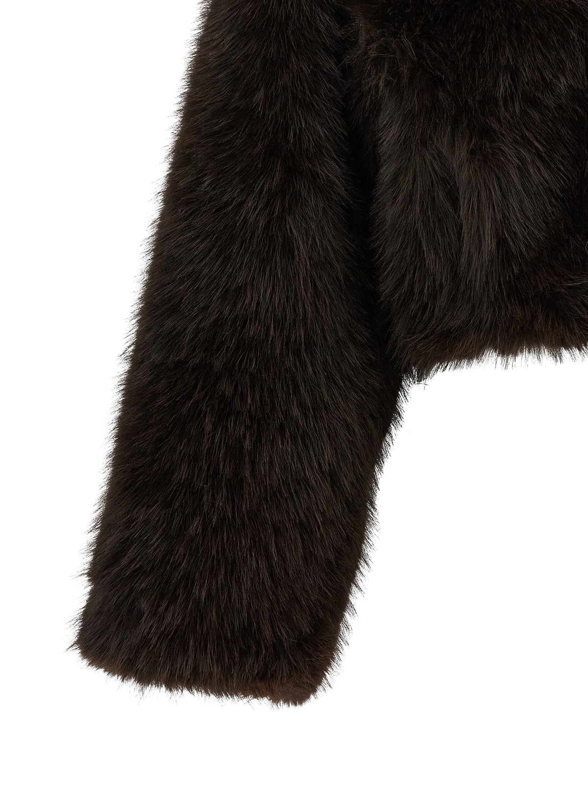 Eco-fur short jacket 4