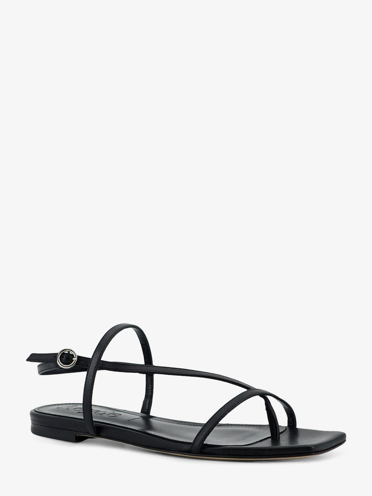 Ella flat leather sandals 2