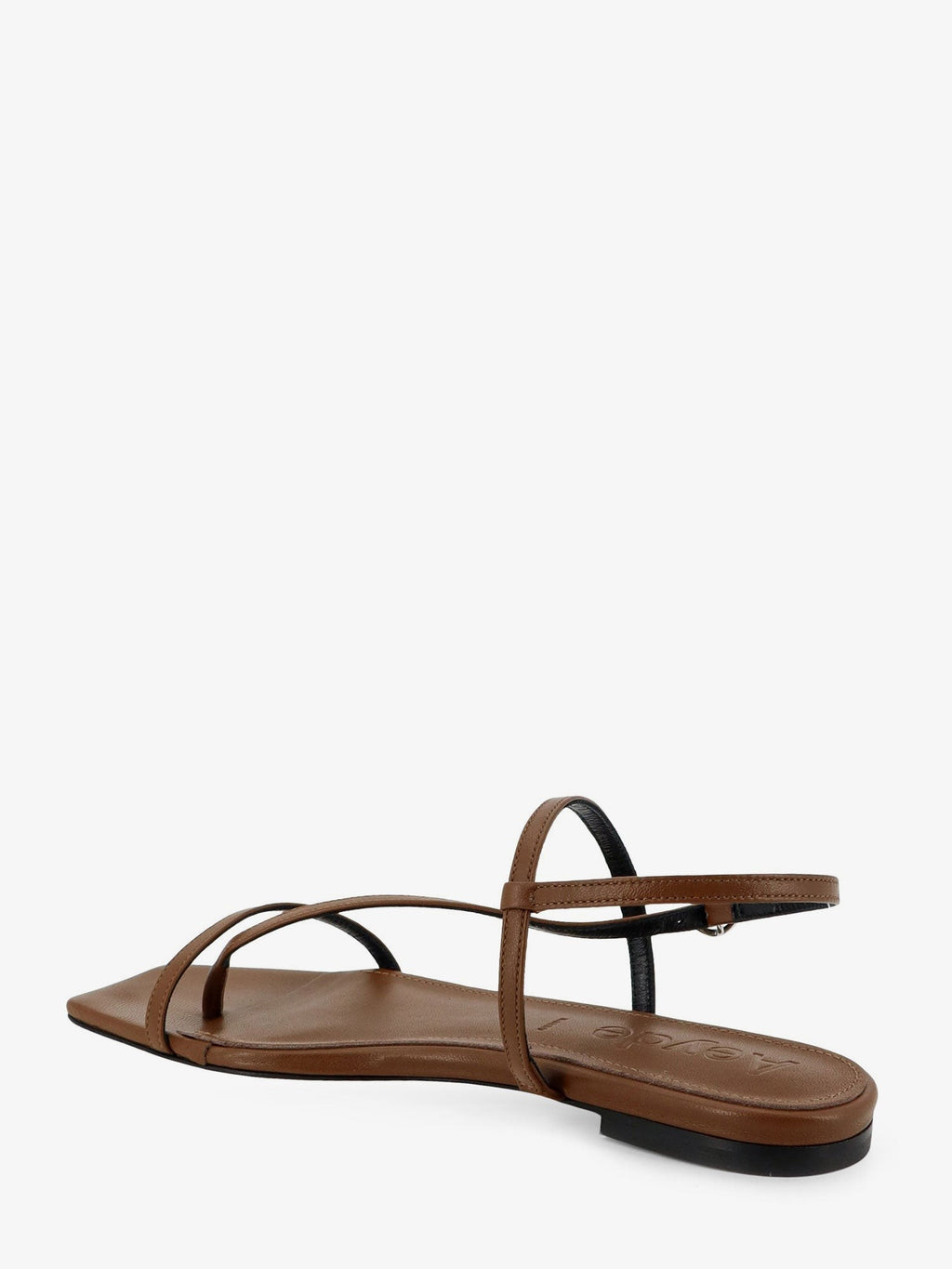 Ella flat leather sandals 3