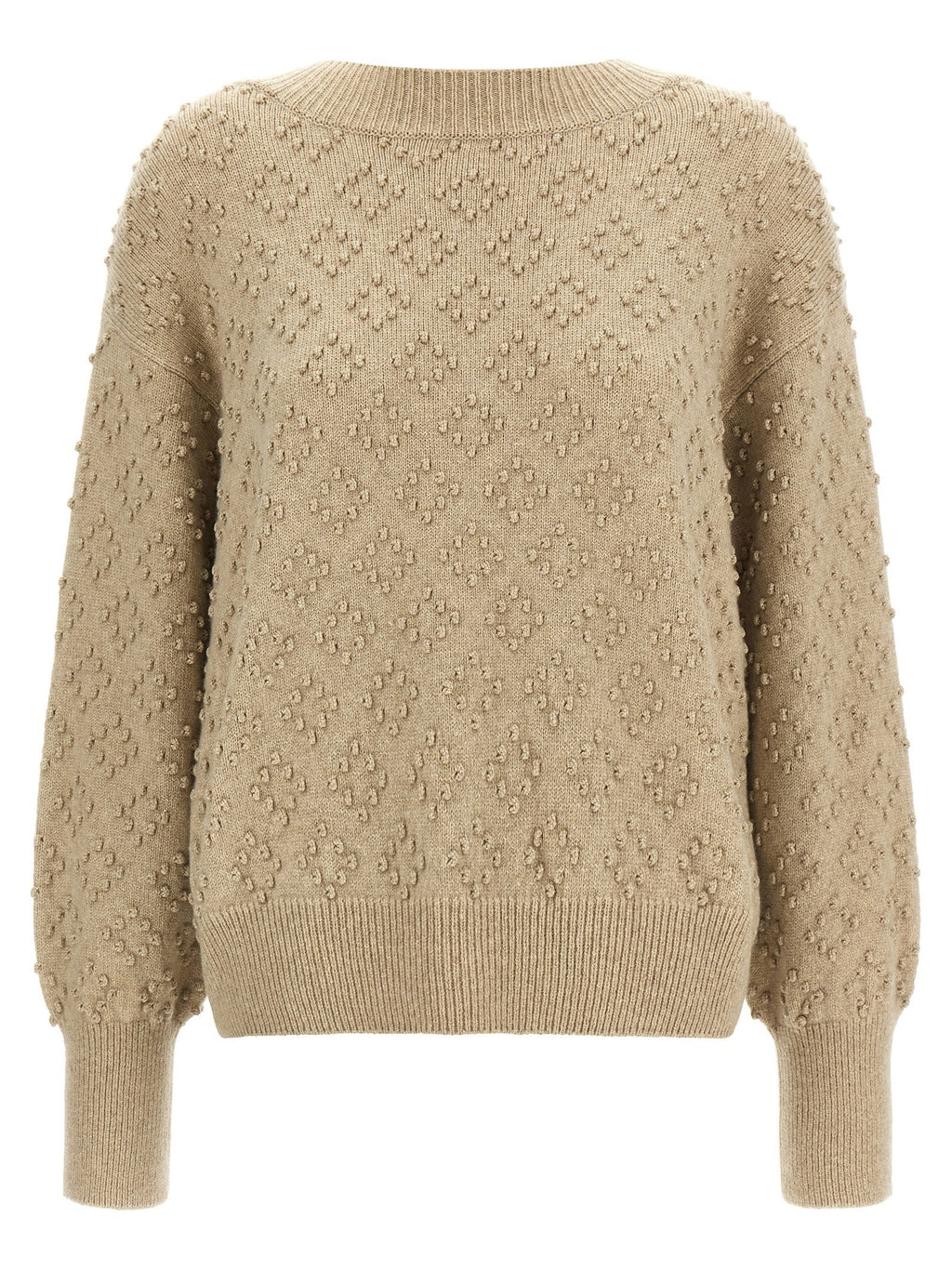 Embossed sweater
