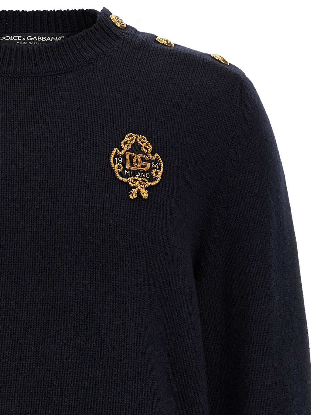 Embroidered coat of arms sweater 3