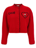 Embroidery cardigan