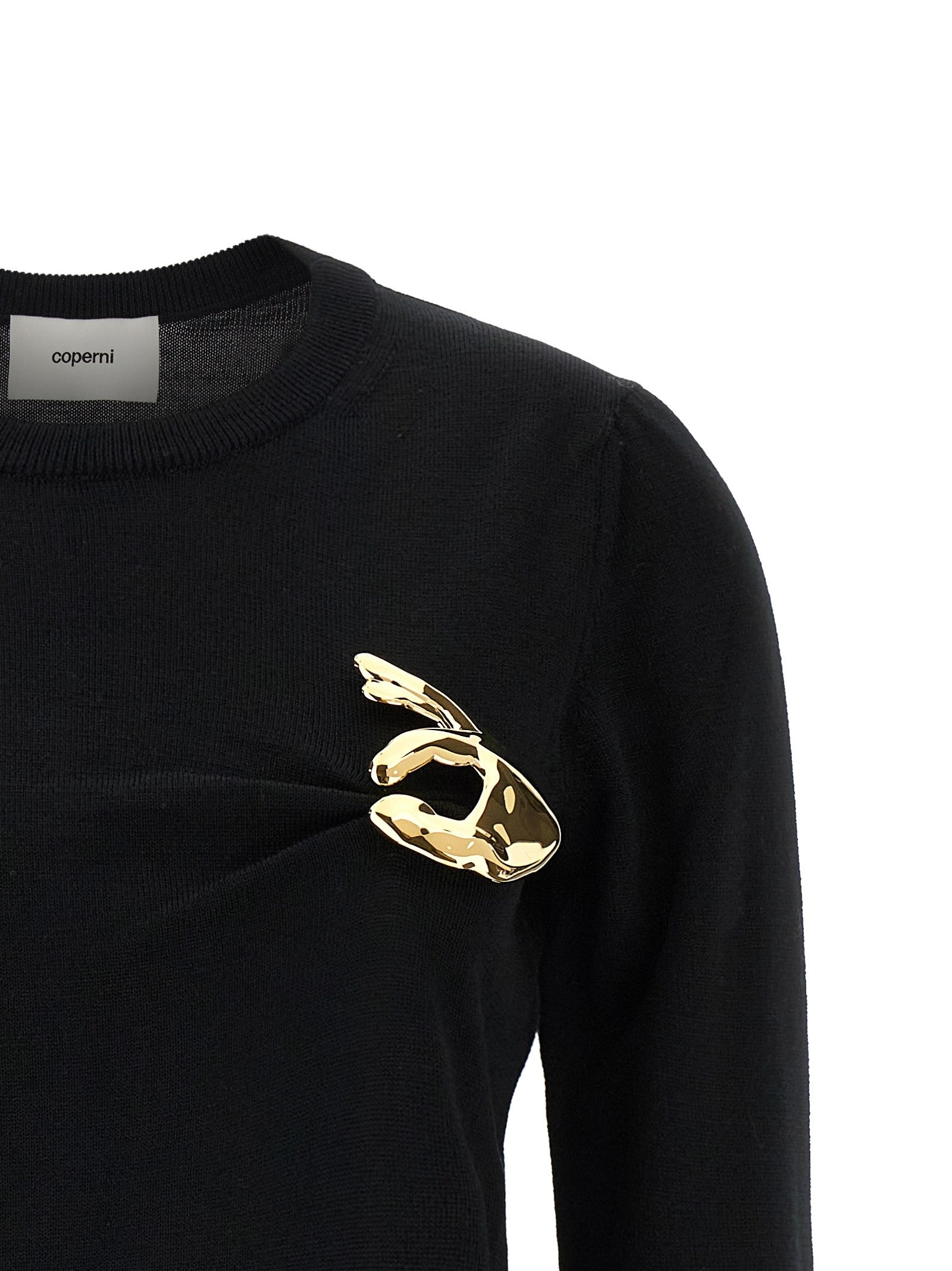 'Emoji' pin sweater 3