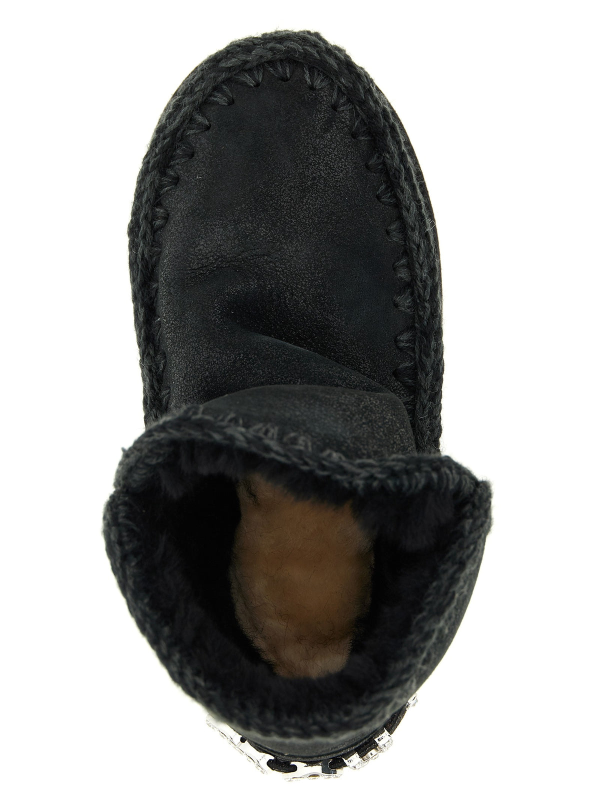 'Eskimo 18 Rhinestone Logo' ankle boots 4
