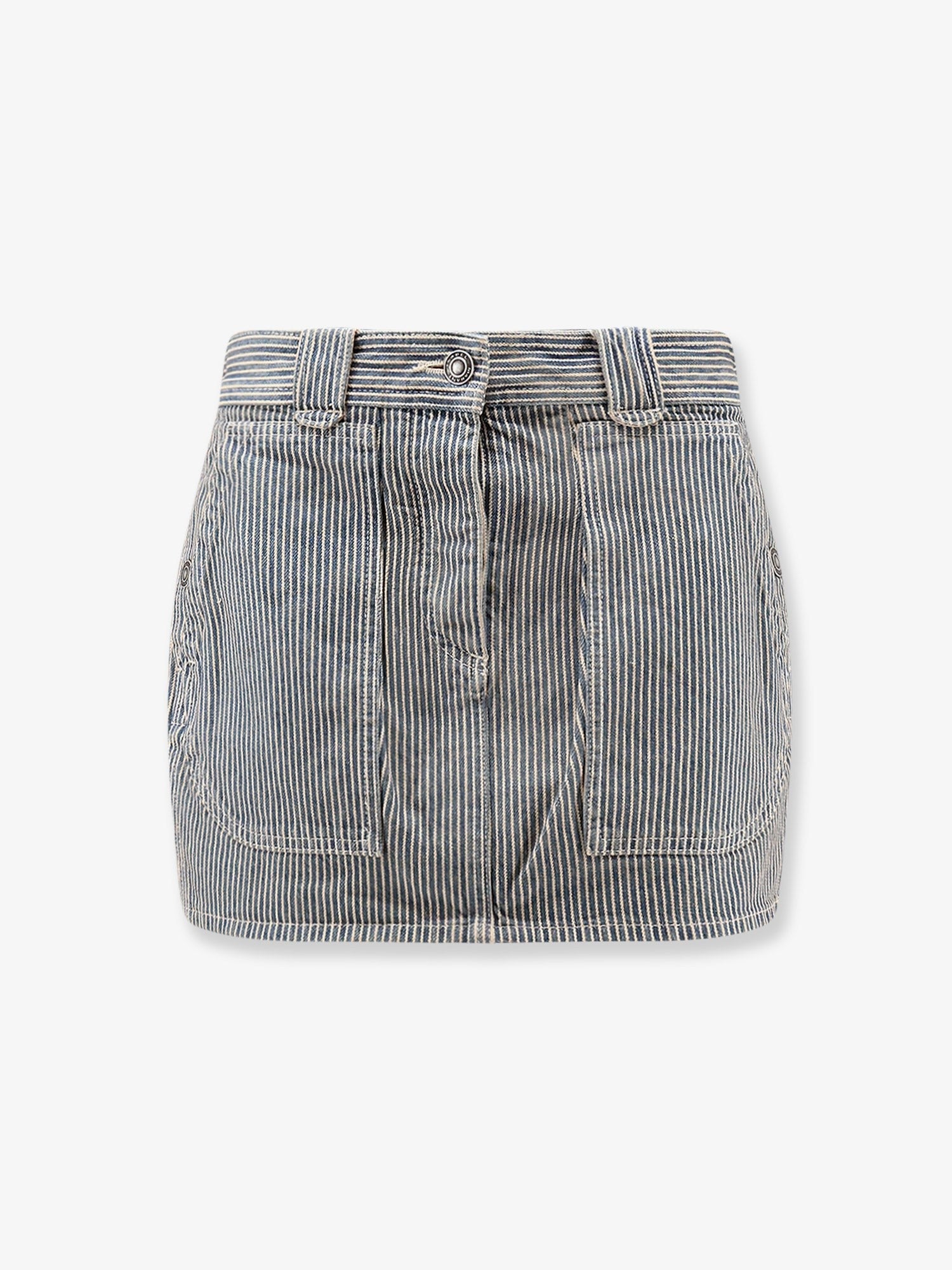 Estera cotton skirt with striped pattern