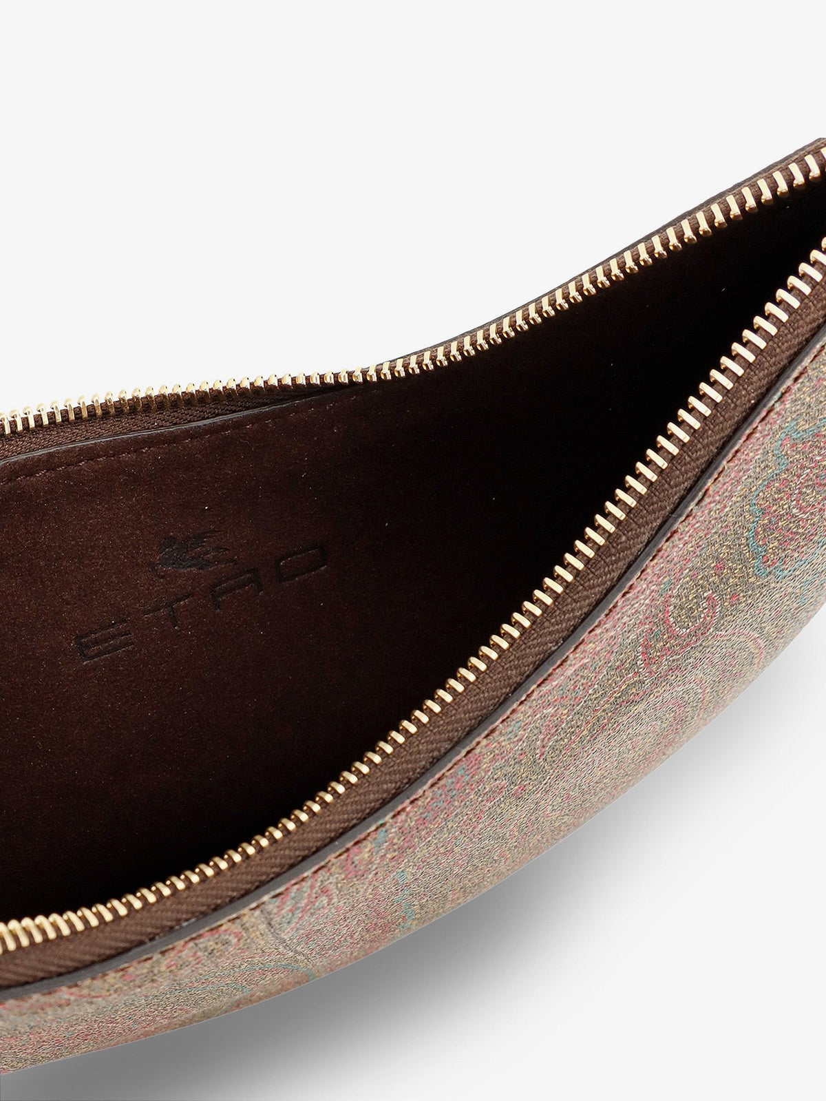 Etro Essential S Arnica Hobo shoulder bag in paisley jacquard fabric 4