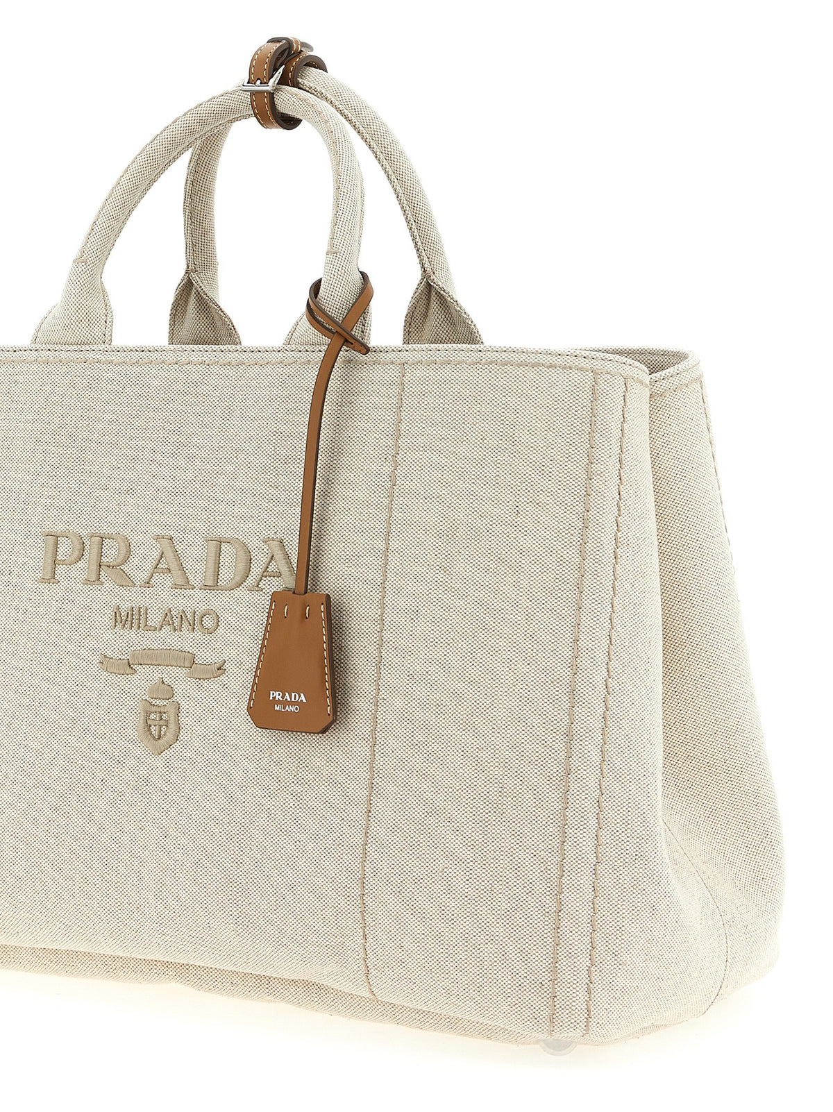 Extra large 'Prada Jardinière' shopping bag 3