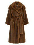 'Farrah' eco-fur coat