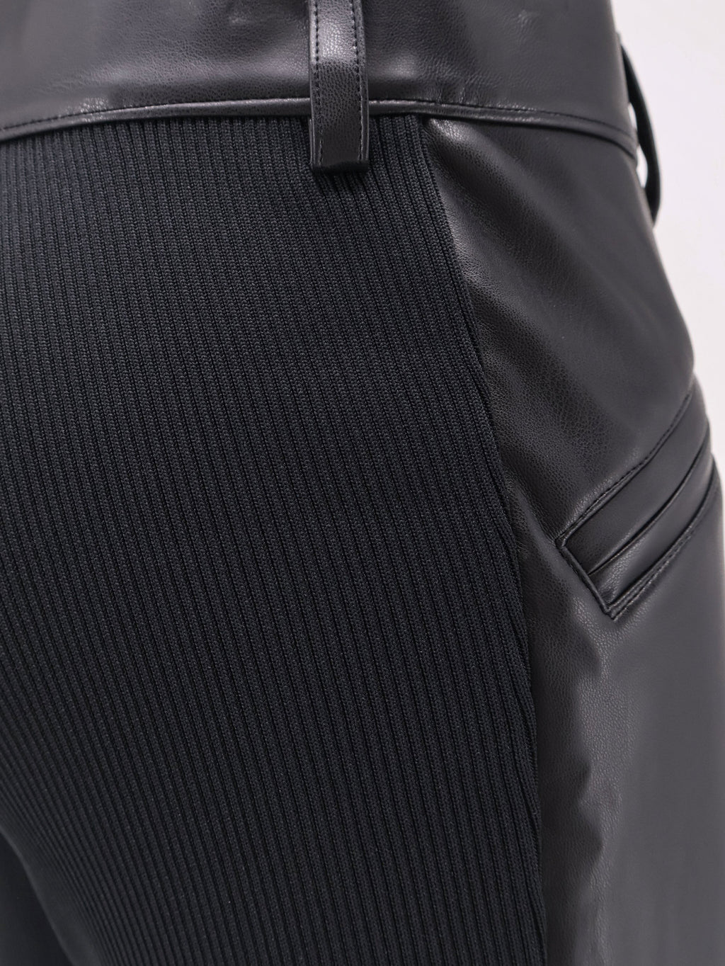Faux leather trousers 3