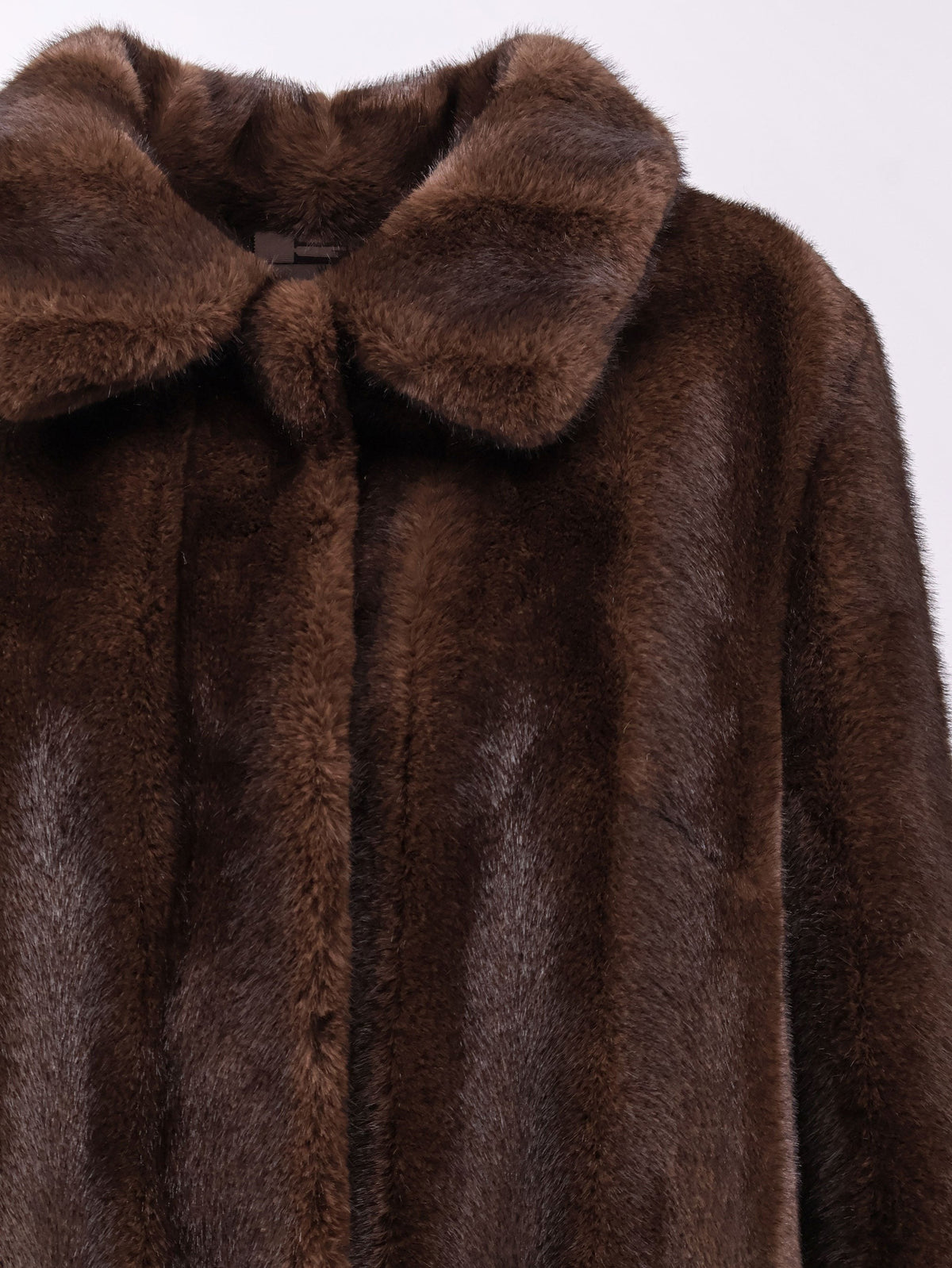 Faux Mink Fur Coat 3