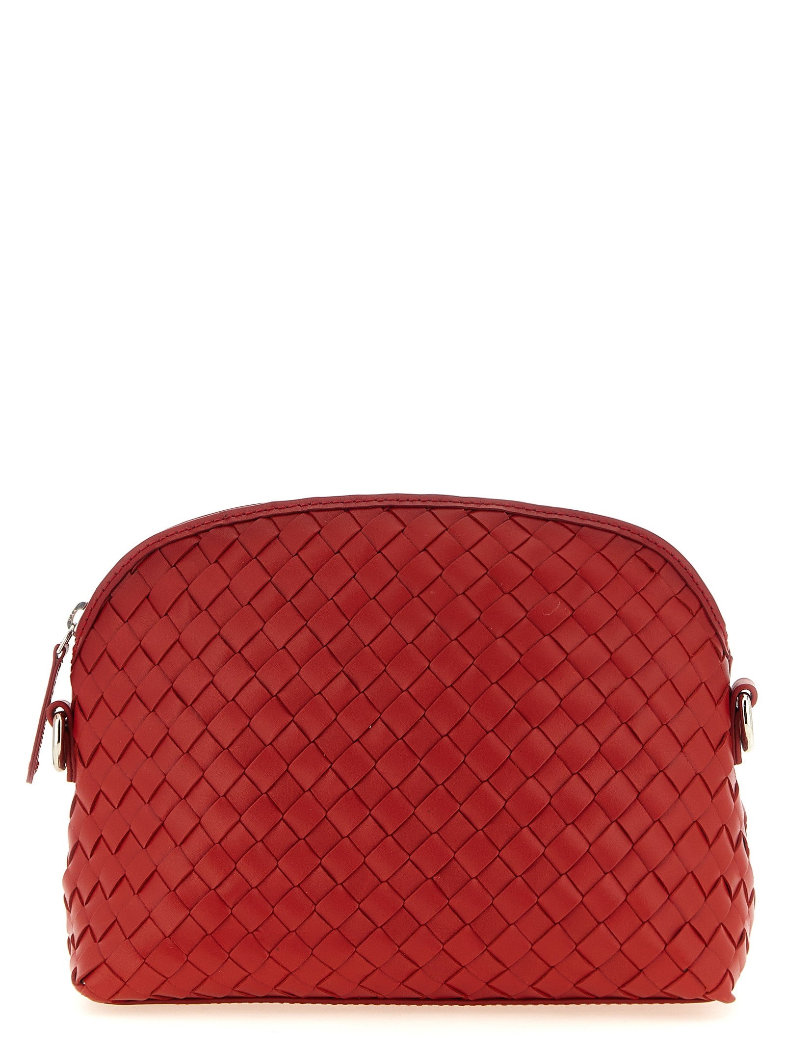 'Fellini Chunky' clutch bag with shoulder strap