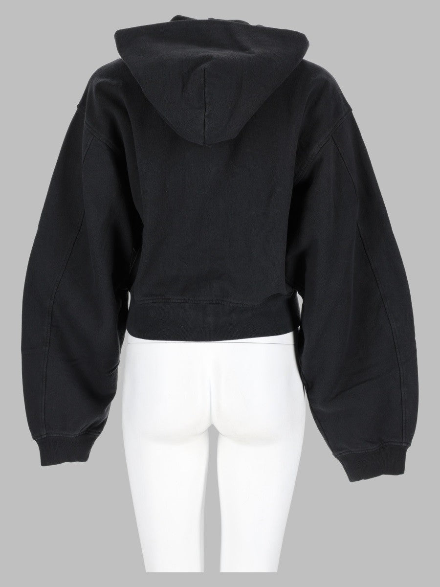 Felpa con Cappuccio e Zip con Logo 2
