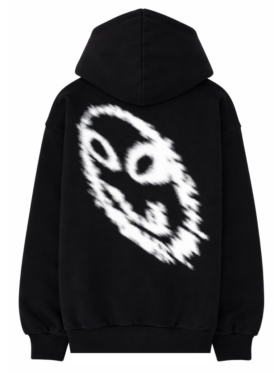 FELPA CON LOGO E STAMPA 2