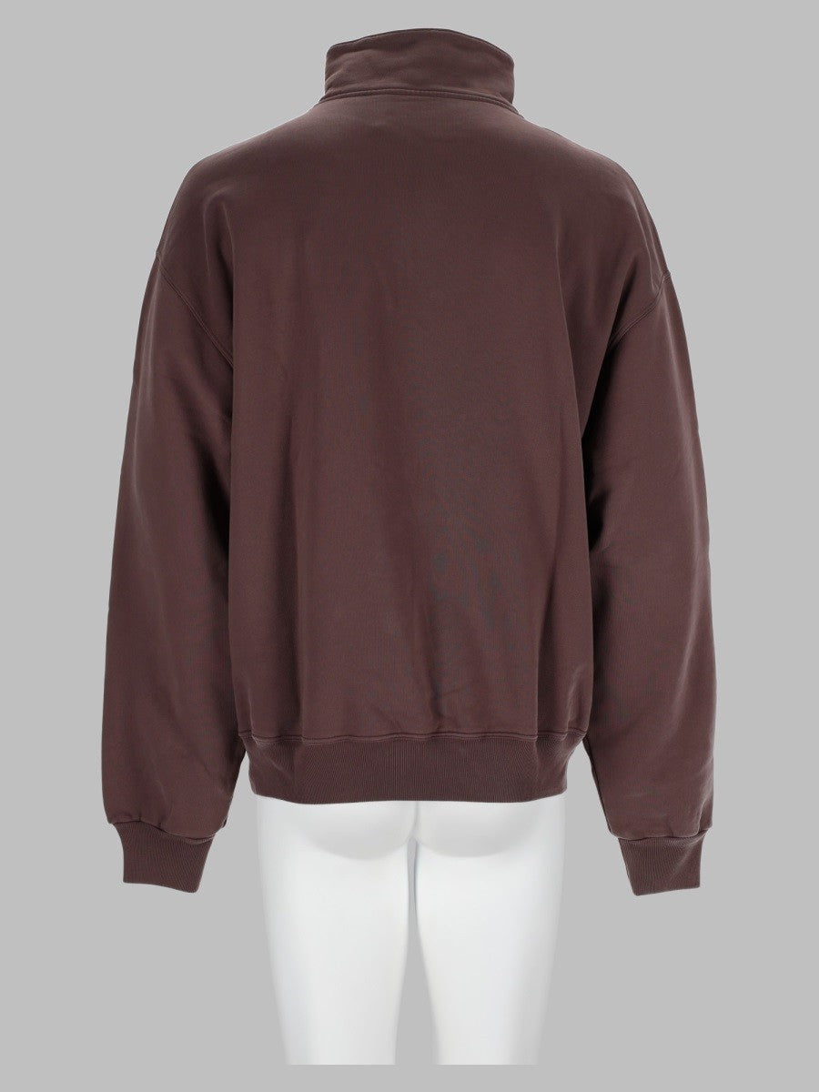 Felpa Con Logo E Zip 2