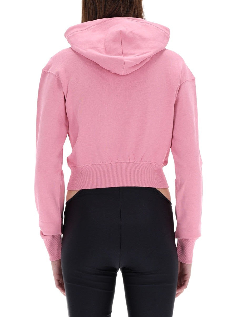 FELPA CROPPED CON LOGO 3