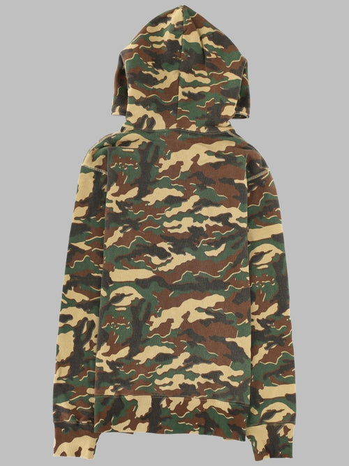 FELPA "GLITCH WOODLAND" CON CAPPUCCIO 2