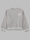 Felpa "Isoli" Con Patch Logo