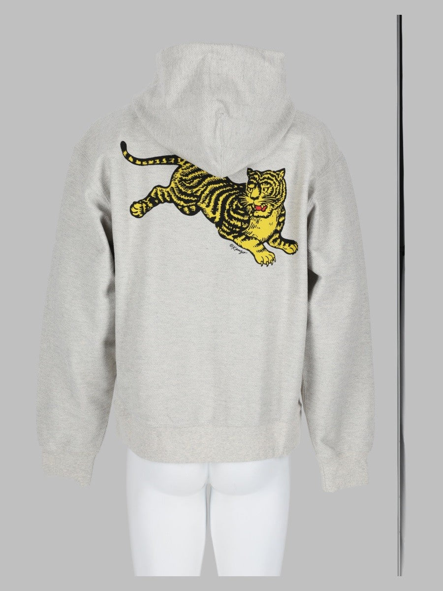 Felpa "Jumping Tiger" Con Zip 2