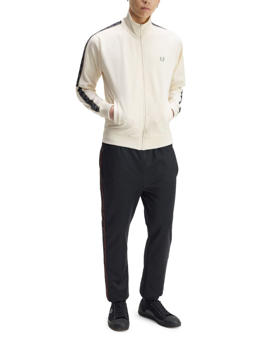 Felpa Tracksuit Con Logo E Zip 2