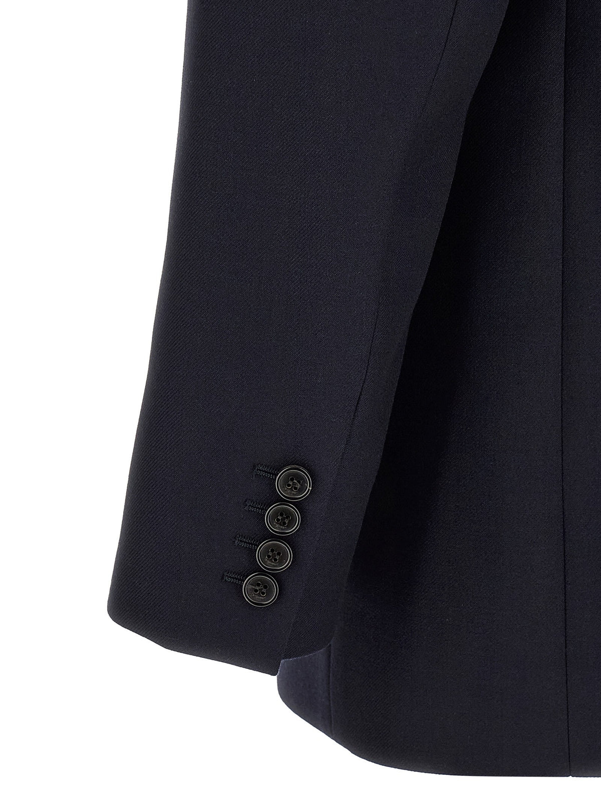 Felted wool gabardine blazer jacket 4
