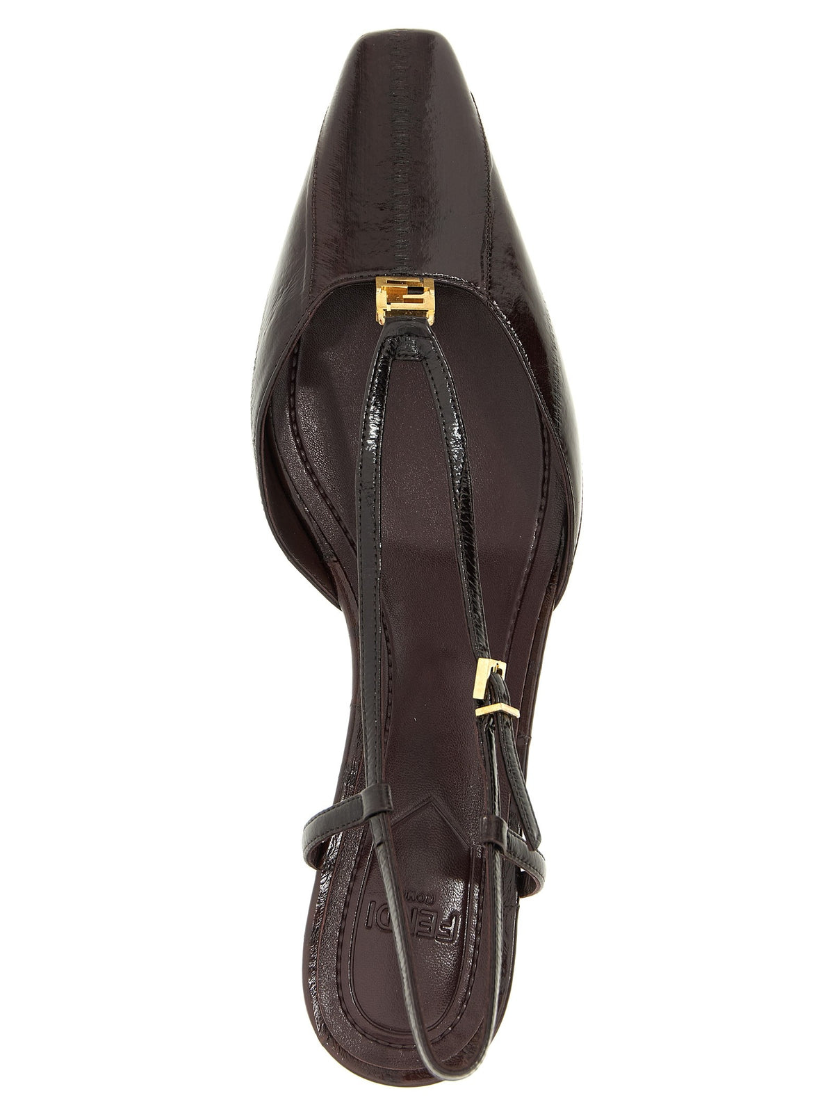 'Fendi FFold' slingback 4