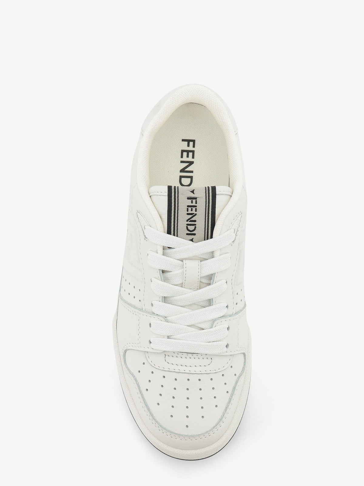 Fendi Match leather sneakers 5