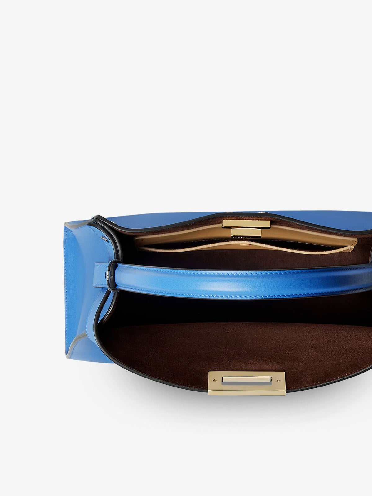 Fendi Way Medium leather shoulder bag with contrasting lining 5