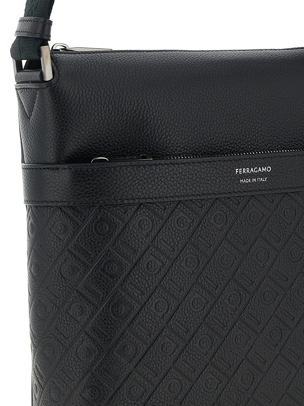 'Ferragamo Monogram' messenger crossbody bag 3