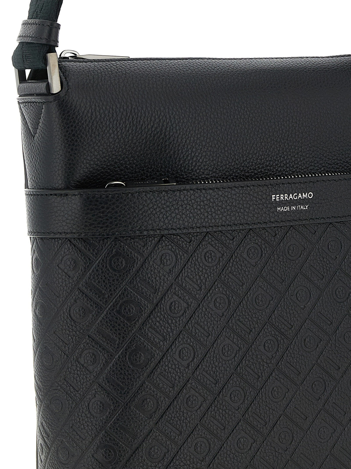 'Ferragamo Monogram' messenger crossbody bag 3