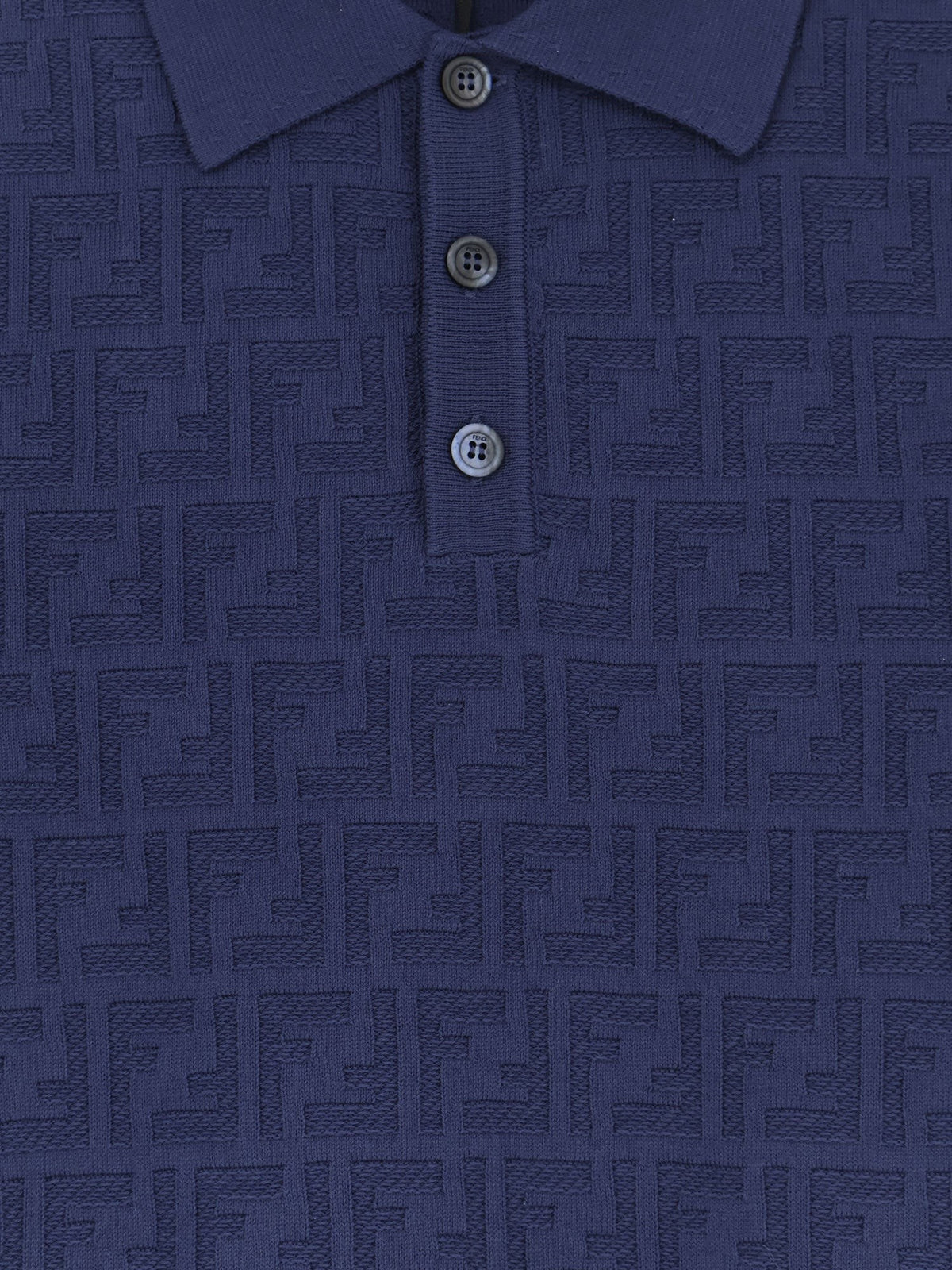FF cotton polo shirt 3