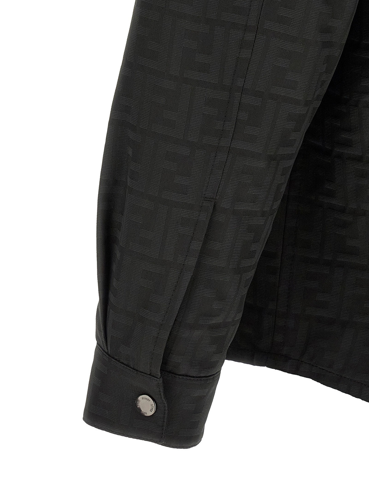 'FF' Jacquard Overshirt 4