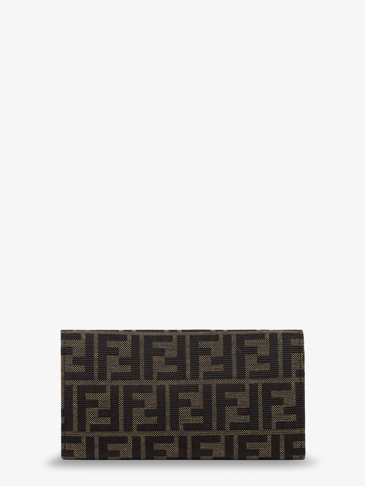 FF Zucca Fabric Continental Wallet with Chain Tube 2