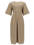 FITTED MIDI DRESS