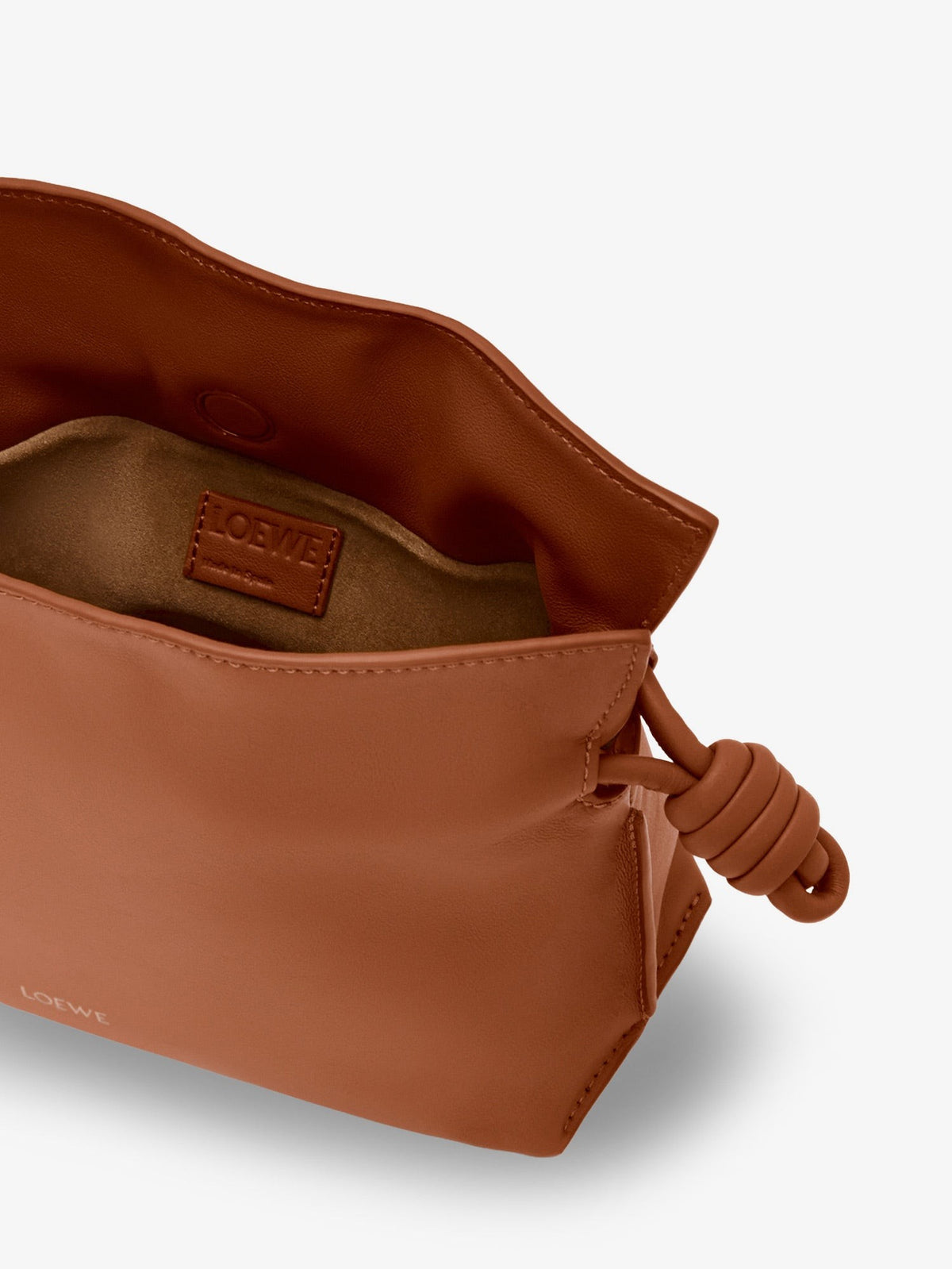 Flamenco clutch in nappa leather 5