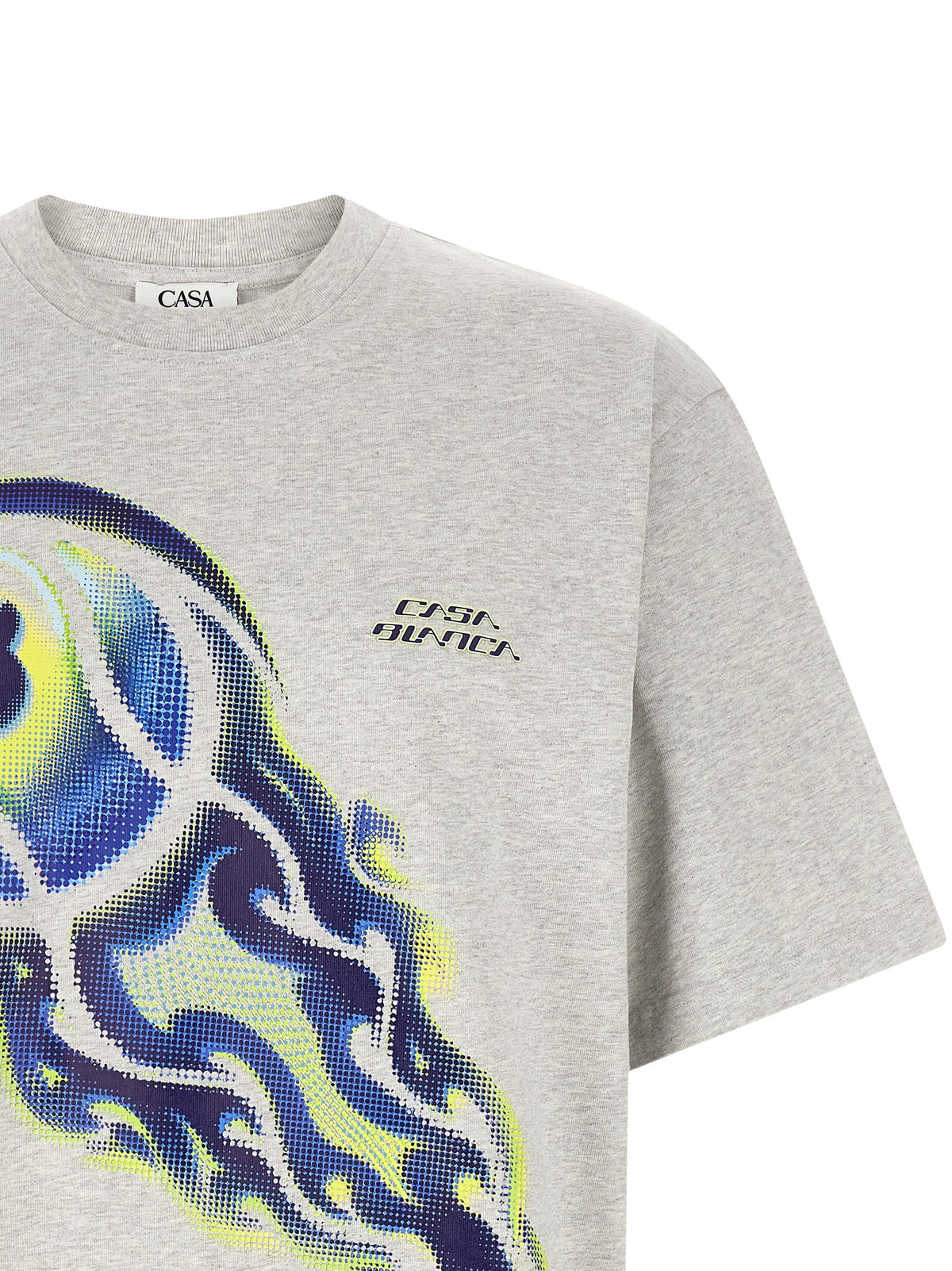 'Flaming Tennis Ball' T-shirt 3